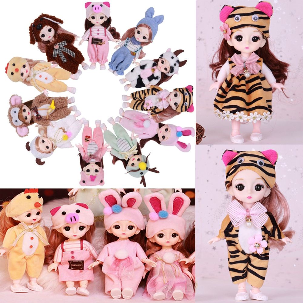 Set quần áo búp bê thời trang 24 mẫu tùy chọn dành cho OB11 YMY GSC 16-17cm tỉ lệ 1/12