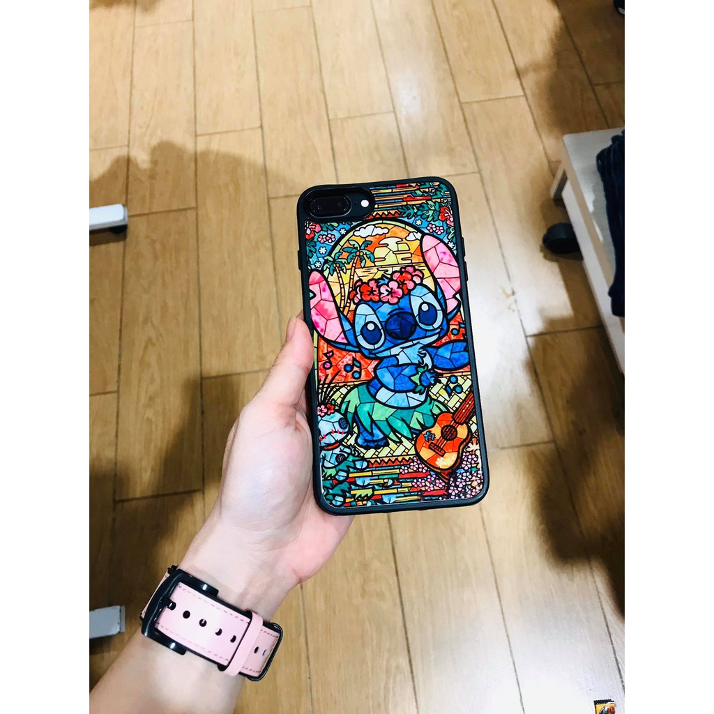 Ốp lưng điện thoại iPhone Unique Case in hình Stitch CHAT007