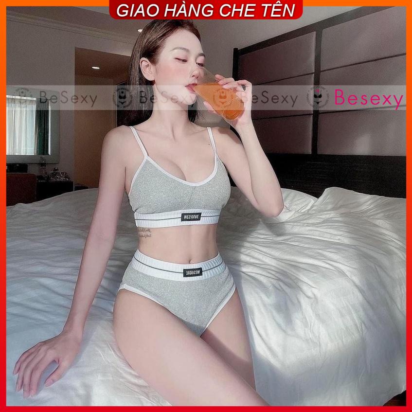 Bộ Đồ Lót Nữ Thể Thao Mesiogre Có Đệm Ngực | BigBuy360 - bigbuy360.vn