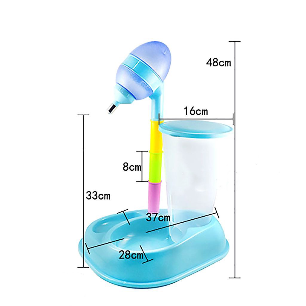 Bộ Ăn Uống Tự Động Cây 3 Khúc Cao Cấp Cho Chó 02