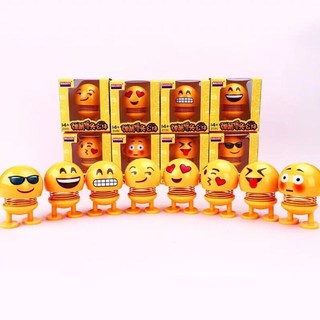 Combo  6 con mặt cười Emoji lò xo giá rẻ chất lượng  Rđộc đáo