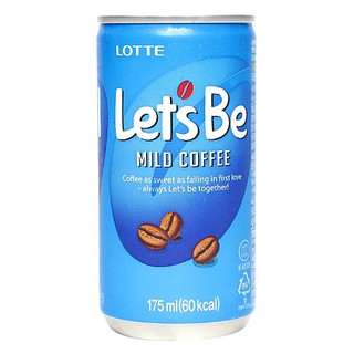 Cà Phê LC Let's be Mild Coffee Lon 175 ML - Nhập Khẩu Hàn Quốc