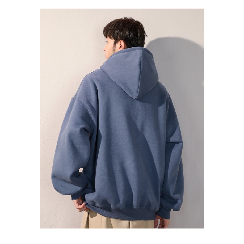 Áo Hoodie Mũ Trùm Đầu Phối Họa Tiết Chữ ABNEGATE Phong Cách, Nỉ Ngoại 2 Lớp Trẻ Trung Năng Động Hợp Mọi Lứa Tuổi