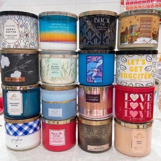 Nến thơm bath & body works 3 tim 411g về đủ mùi