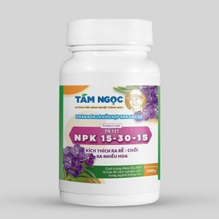 Phân bón lá npk 15-30-15 tám ngọc - tn131 hũ 100g