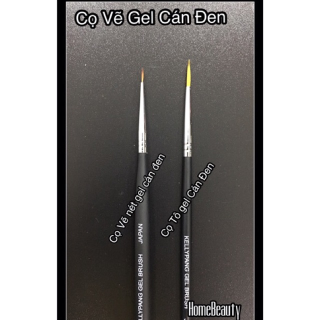 Cọ Vẽ Gel Cán Đen ( Kelly Pang pen)