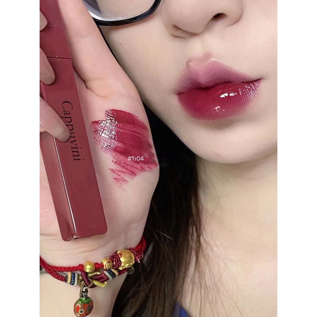 Son bóng CAPPUVINI hiệu ứng thủy tinh hydrat hóa 3g