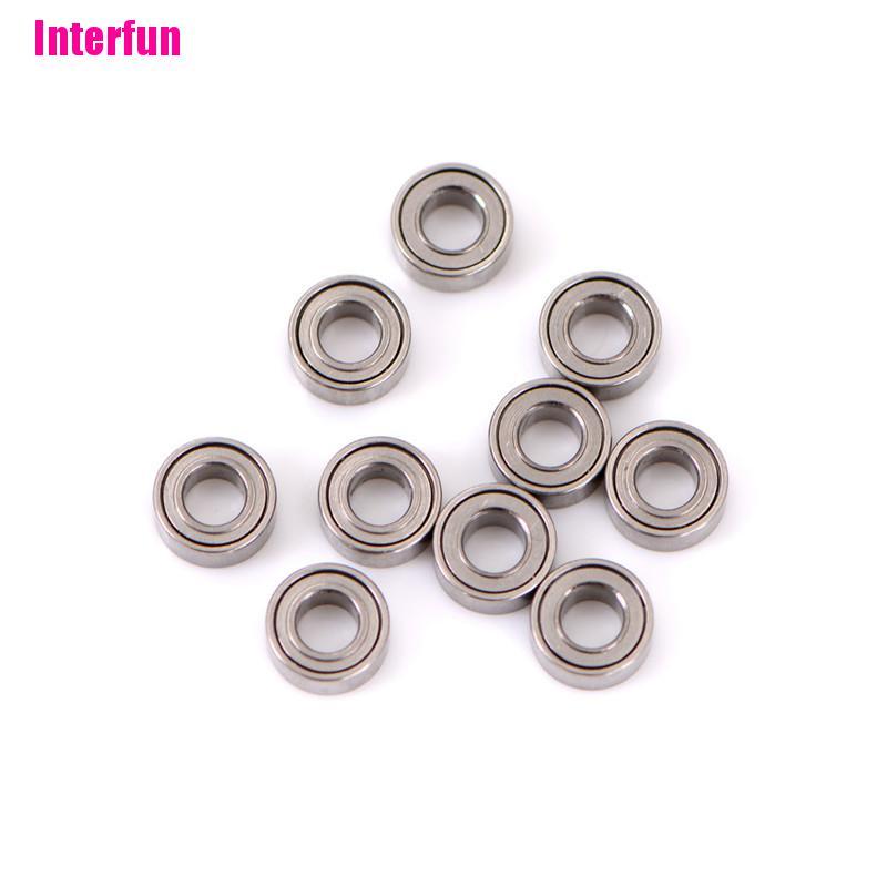 Bộ 10 Nhẫn Bạc mini Kích Thước 3x6x2.5mm