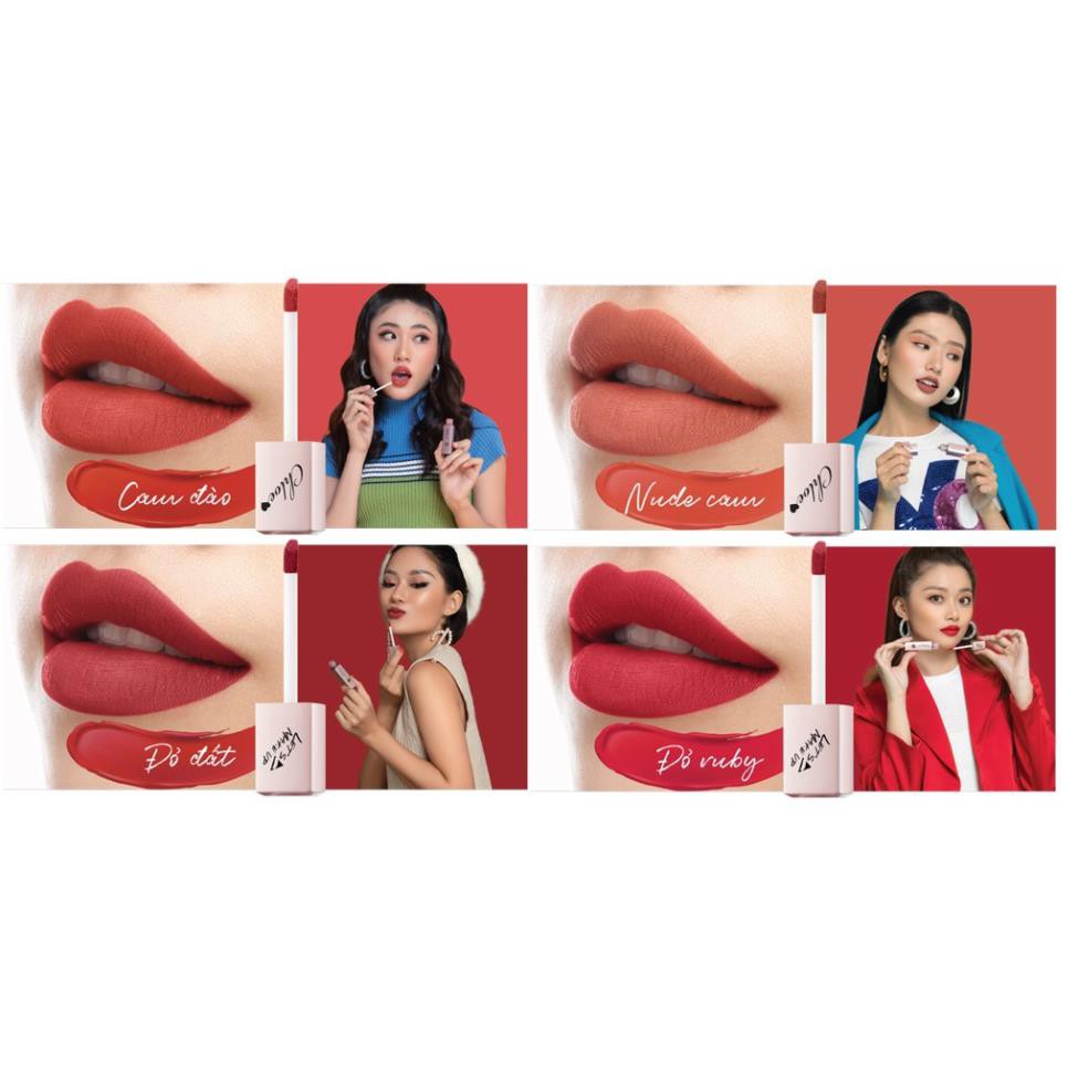 (CHÍNH HÃNG) hsd:2022& 2023 Son kem lì Miracle Apo Lip Lacquer Matte Holiday Collection 3ml *