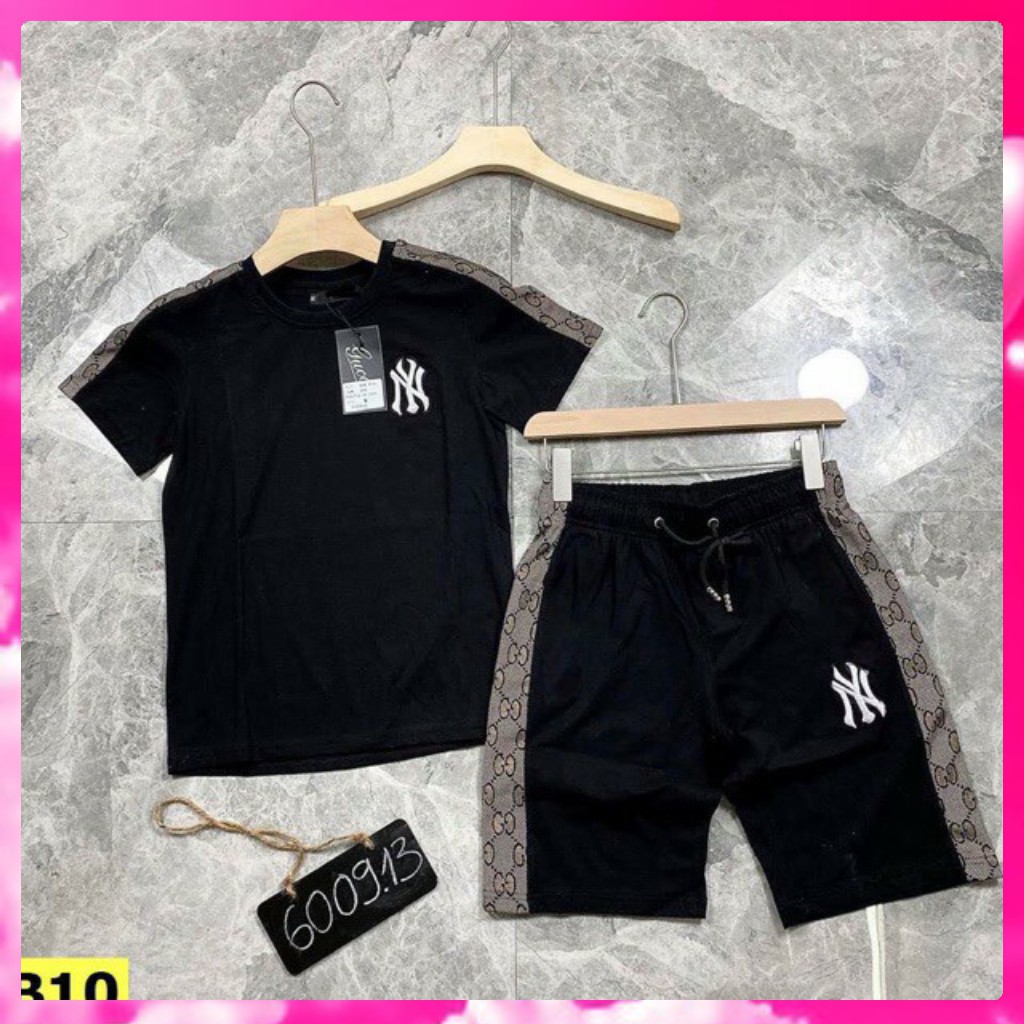 Bộ đồ nam thể thao hè YN phối nâu CHIPS | BigBuy360 - bigbuy360.vn