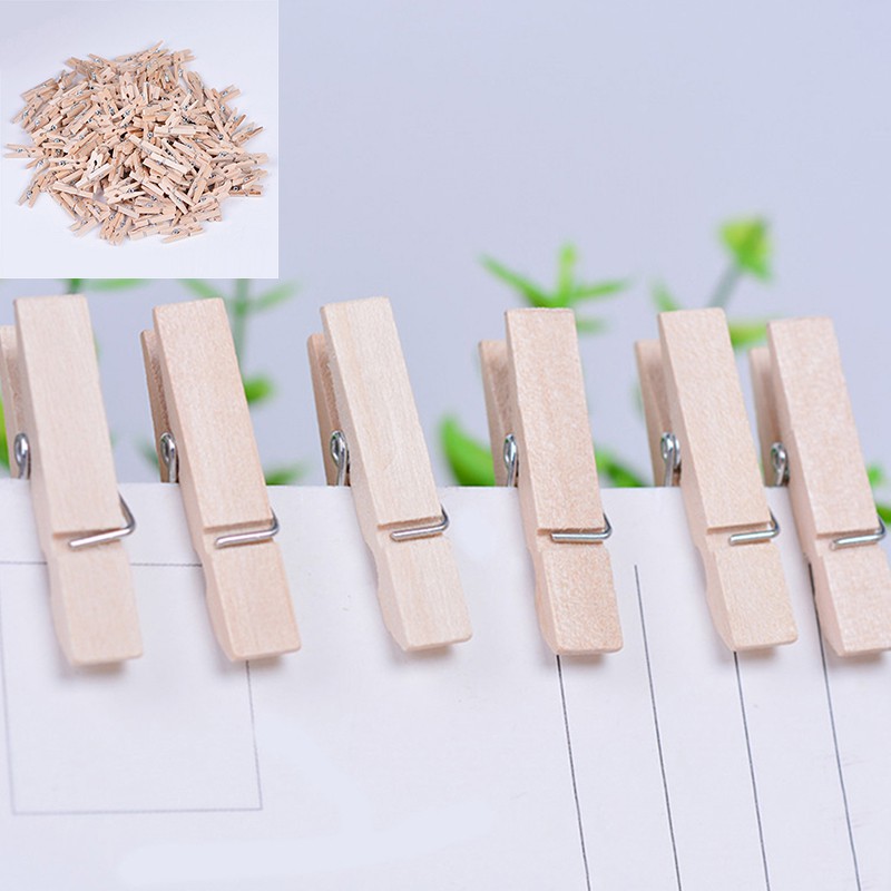 HL Kẹp Gỗ Treo Ảnh Trang Trí 50x25mm