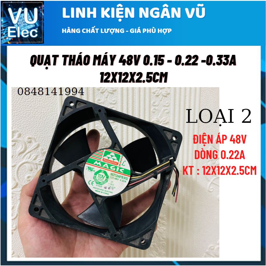 Quạt hút mùi , quạt thông gió , quạt hút gió DC48V cực mạnh 3 cánh | BigBuy360 - bigbuy360.vn