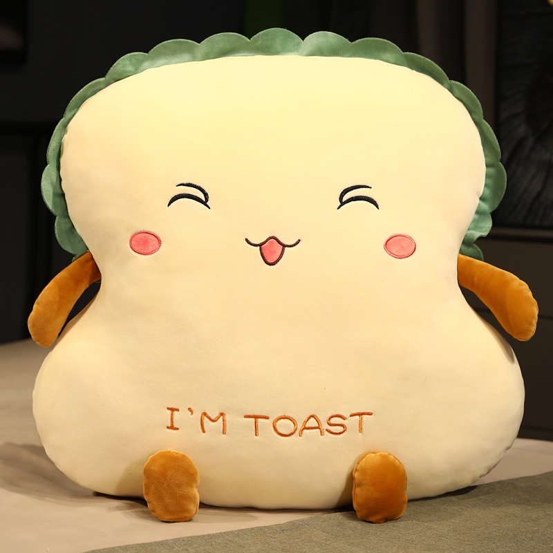 Đệm nệm lót ghế ngồi văn phòng tựa lưng, Gối ôm thư giãn hình cute hot cho mùa đông ấm áp chất vải dày dặn