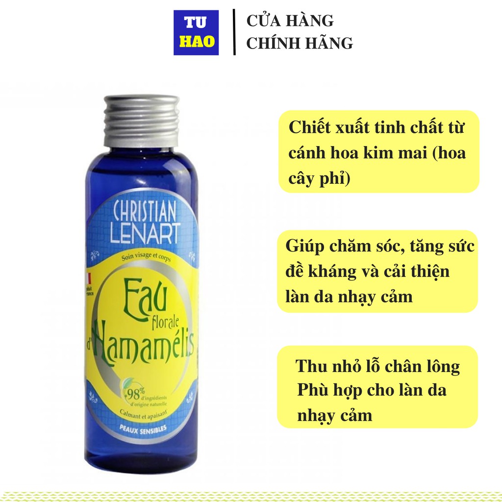 Toner Hoa Kim Mai Christian Lenart Eau florale d' Hamamélis 100ml