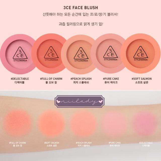 Phấn Má 3CE Face Blush