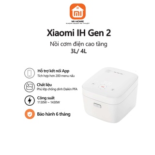 Nồi cơm điện cao tần gen 2 Xiaomi IH rice cooker 3L/4L