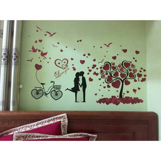 decal dán tường tình yêu