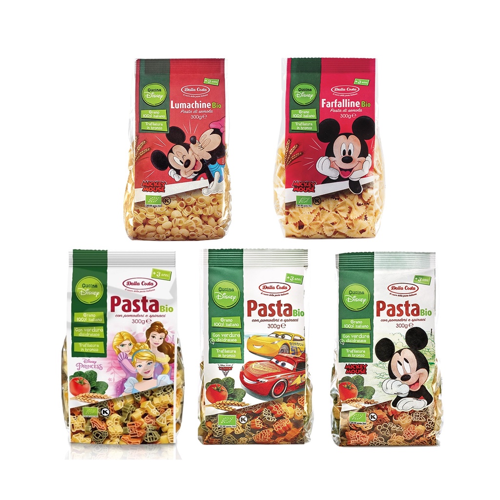 Nui rau củ hữu cơ cho bé ăn dặm Dalla Costa
