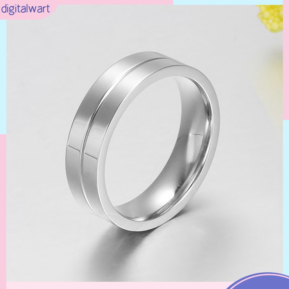 Nhẫn hợp kim kiểu dáng đơn giản, thời trang cho nam/nữ