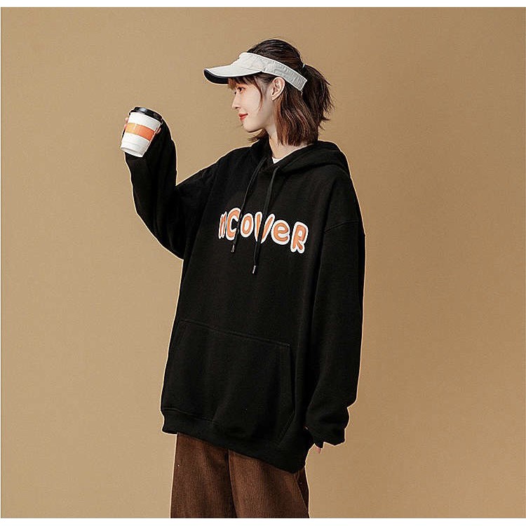 Áo khoác Hoodie Ncover nỉ form rộng Unisex AHD 09