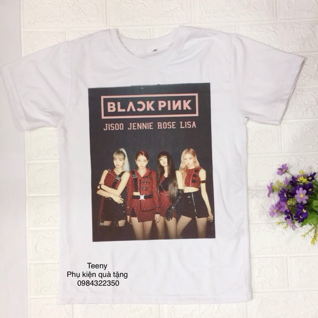 áo plackpink tặng 1 móc khoá hình plackpink