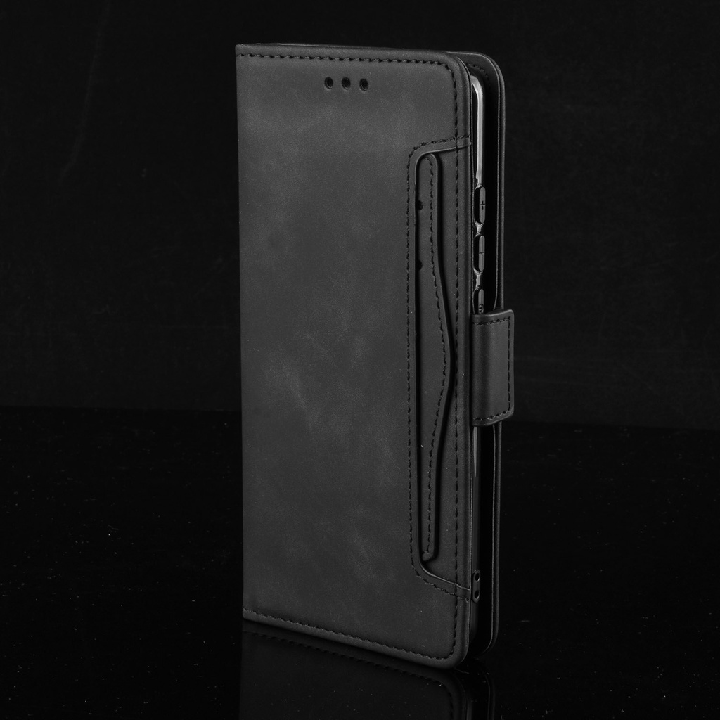 Bao da điện thoại dạng ví lật có khe cắm thẻ đa năng dành cho Xiaomi Redmi K40