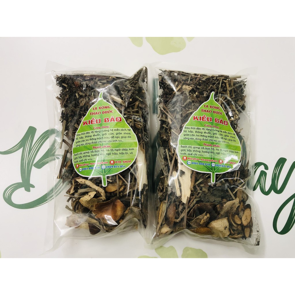 Lá xông cổ truyền hồi phục sức khoẻ, hỗ trợ xông cảm cúm, giảm béo làm đẹp