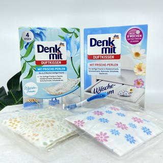 Túi thơm treo phòng Denkmit , thơm tủ quần áo , treo ô tô , chống nấm mốc , hương thơm dịu nhẹ hộp 4 gói
