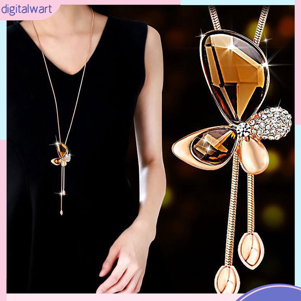 Vòng cổ HìNh BướM ĐíNh Đá Sang TrọNg