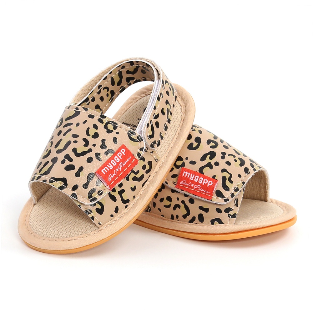 Giày Sandal Khóa Dán Chống Trượt Thời Trang Dành Cho Trẻ Sơ Sinh
