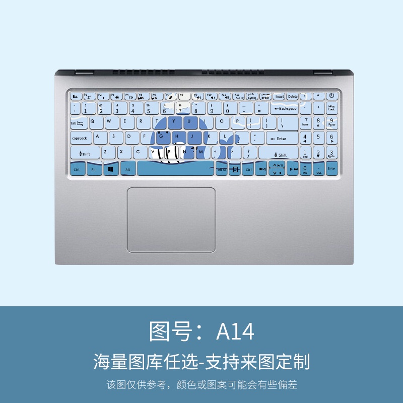 Phim Hoạt Hình Dán Bảo Vệ Bàn Phím Laptop Chống Bụi Cho ACER 15.6 inch ACER ASPIRE 3 SLIM A315-35-C7SL Fun S50-51 A315-55G Swift3 SF315-51 EX215-51G A315