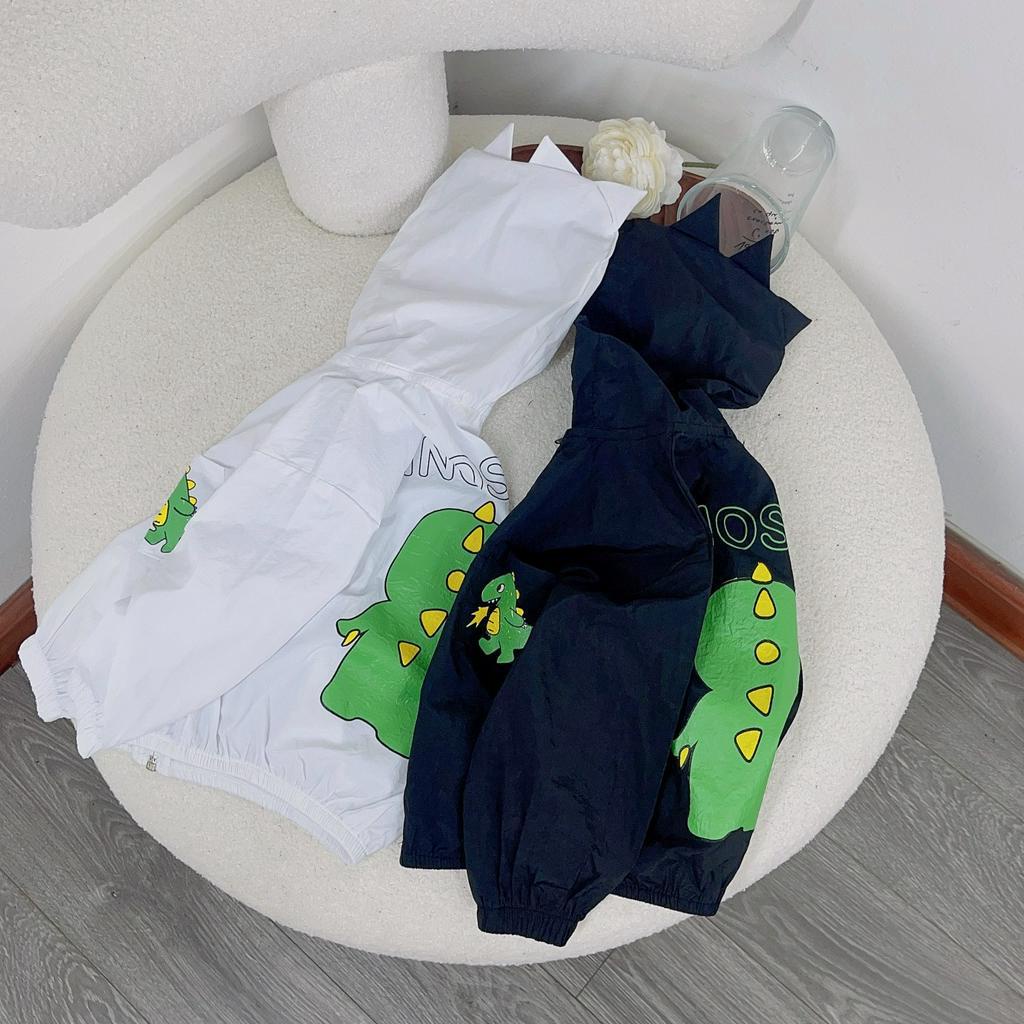 Áo khoác gió khủng long chống nắng cho bé 6-14kg (T95)