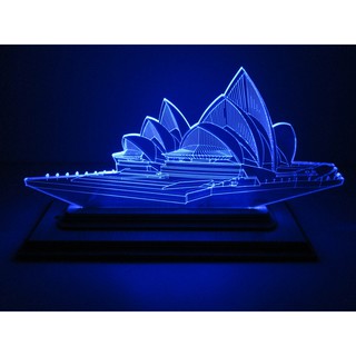 Mô Hình Đèn Led 3D Nhà Hát Opera Sydney