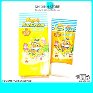 Kem Chống Nắng Pororo Pororo Baolulu Little Penguin Nhập Khẩu Hàn Quốc Cho Trẻ Em SPF50 + PA + + + 50Ml
