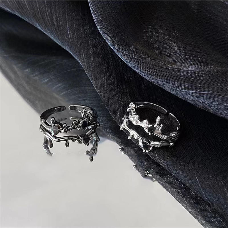 Nhẫn Hở Hình Thiên Thần Phong Cách Hip Hop Cá Tính G003