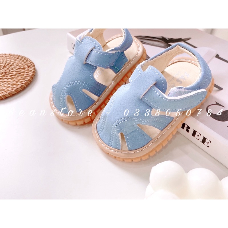 [ Shop tự chụp ] Dép Sandal mũi tròn cho bé