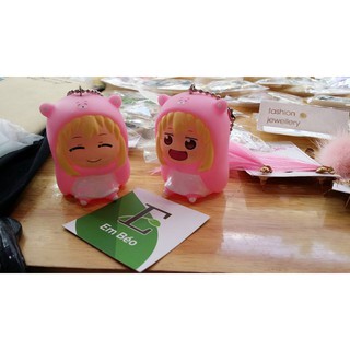 Móc khóa búp bê chibi quàng khăn đỏ siu cute