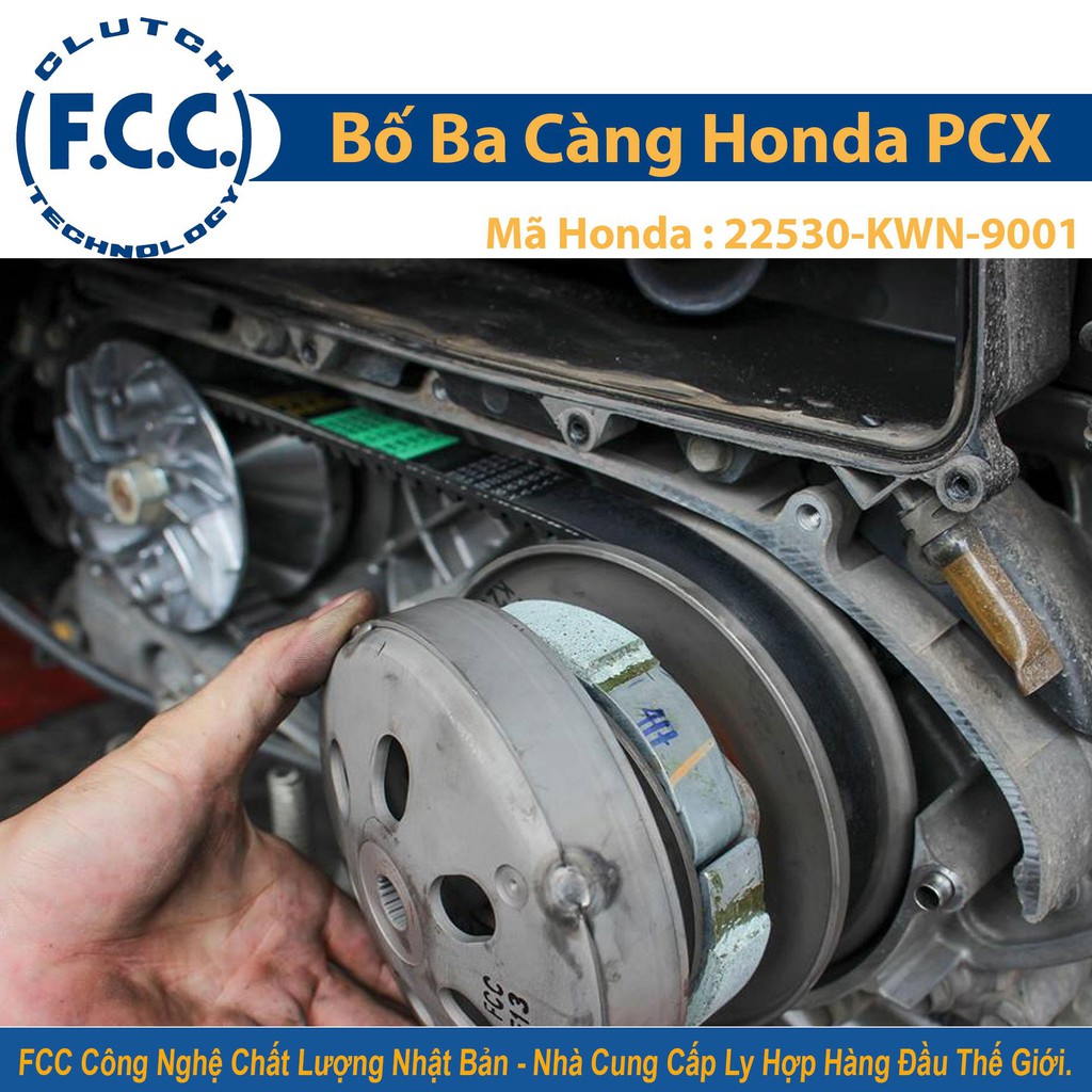 Bố ba càng FCC Honda PCX ( KWN )