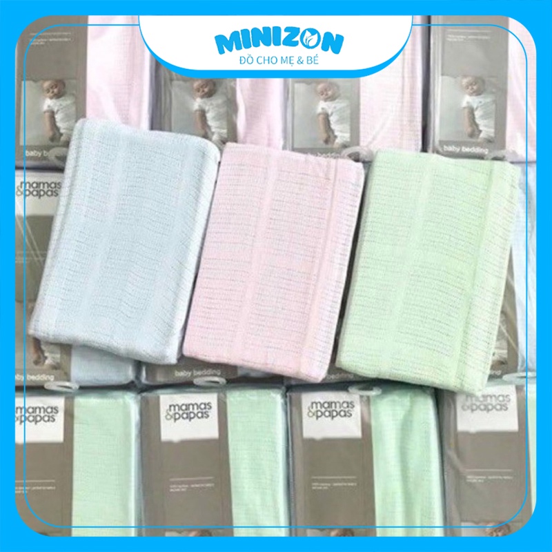Chăn Lưới Mama Papa Của Anh Mẫu Mới Đủ Màu Cho Bé | Minizon Kids