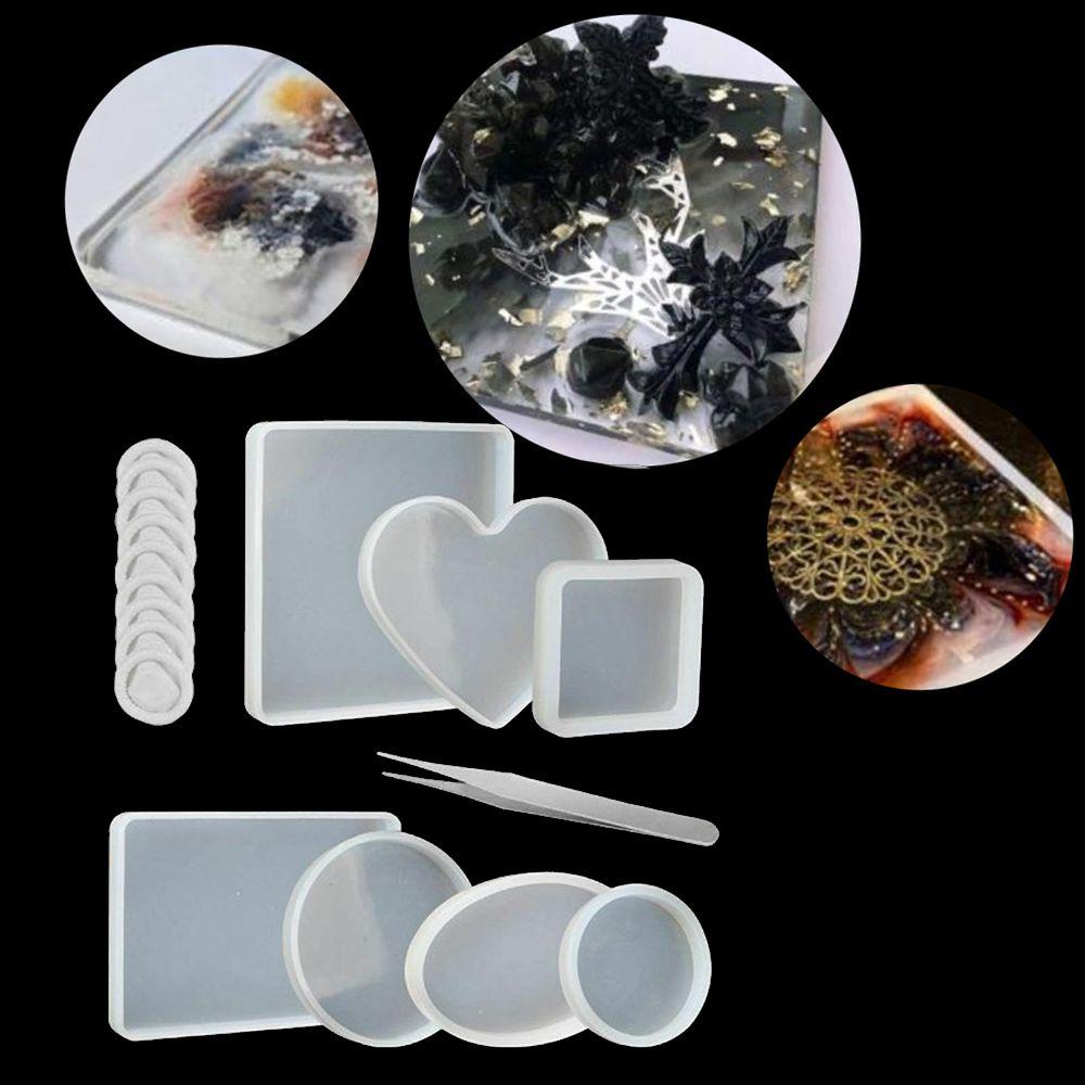 Khuôn Làm Trang Sức Bằng Nhựa Epoxy Độc Đáo Tiện Dụng DIY