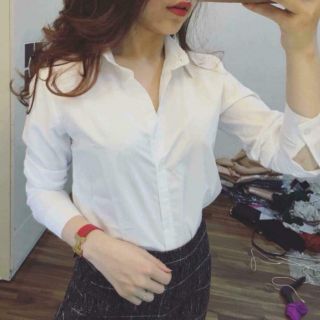 (Xả hàng) Áo sơ mi uni