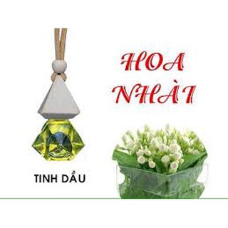Tinh Dầu treo Xe| Tinh Dầu Hoa Nhài -Tinh dầu như Ý lọ 8ml