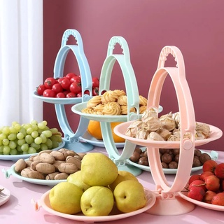 Hộp mứt tết, khay mứt tết, Khay đựng trái cây bánh kẹo hoa quả 3 tầng gấp gọn ngày tết mẫu mới, hộp mứt tết, khay mứt tết