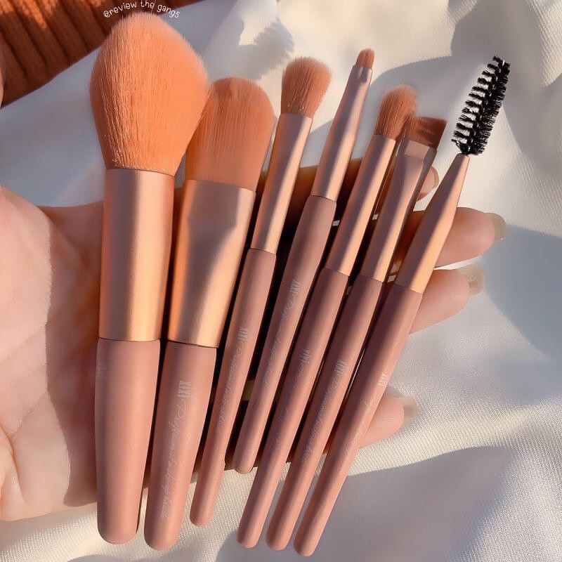 Combo 2 Bộ trang điểm 12 món makeup đầy đủ  Kissbeauty [hàng chính hãng] Tone cam đào siêu xinh,nhìn là mê ngay.