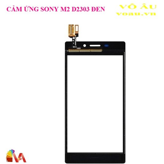 CẢM ỨNG SONY M2 D2305 MÀU ĐEN, ZIN, ĐẸP, CHẤT LƯỢNG