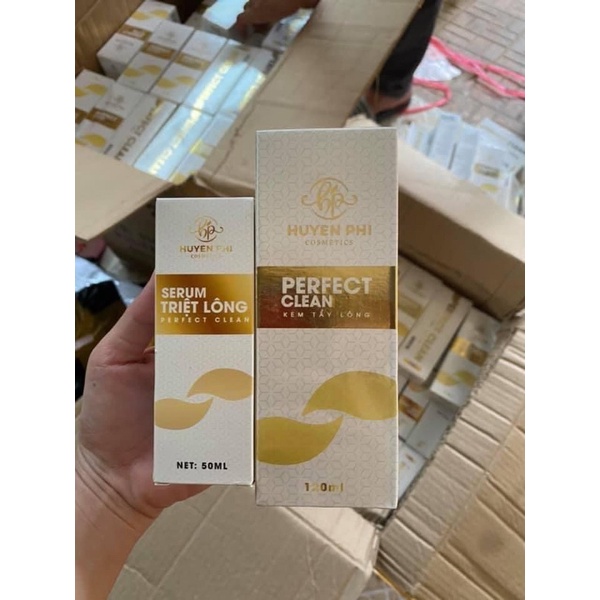Kem tẩy lông Huyền Phi ( tặng kèm serum triệt lông vĩnh viễn)