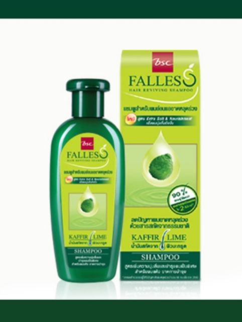 [HÀNG THÁI LAN CHÍNH HÃNG]Dầu gội BSC Falles Kaffir Lime 2c dành cho tóc yếu,chẻ ngọn hư tổn 300ml