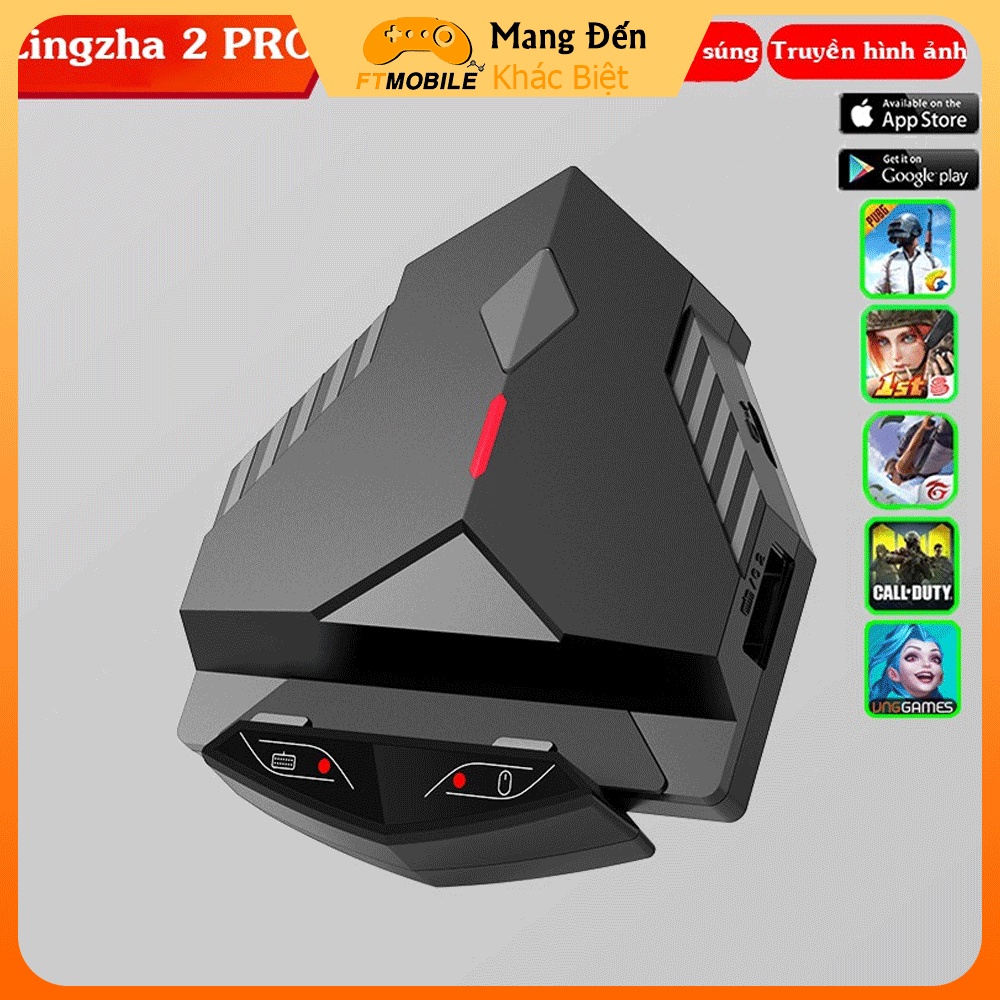 [Mã 2611DIENTU500K hoàn 7% xu đơn 300K] Lingzha 2 PRO - Bộ chuyển đổi nhận dạng ghìm tâm thông minh dành cho Android