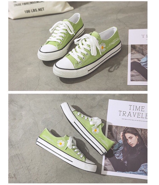 Giày thể thao nữ hoa cúc CV cực hot - Giá rẻ | BigBuy360 - bigbuy360.vn