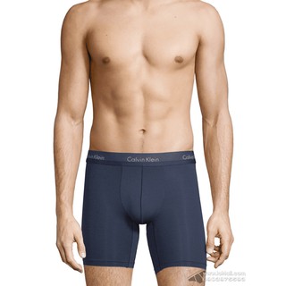 [AUT.] Quần lót nam Calvin Klein NB1498 Light Boxer Brief Blue Shadow